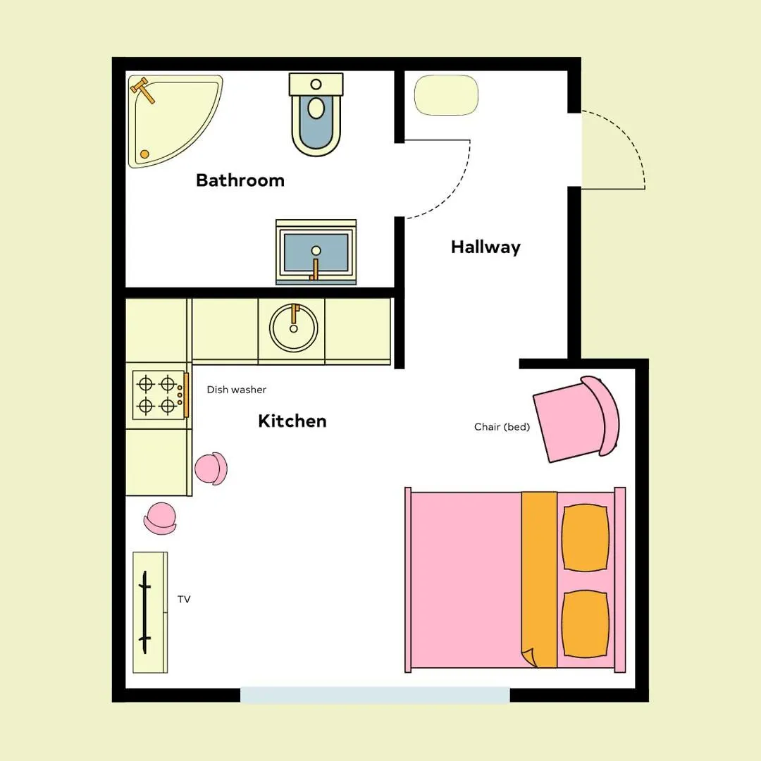Appartement Beautiful Design Studio In The Heart Of Kallio Helsinki